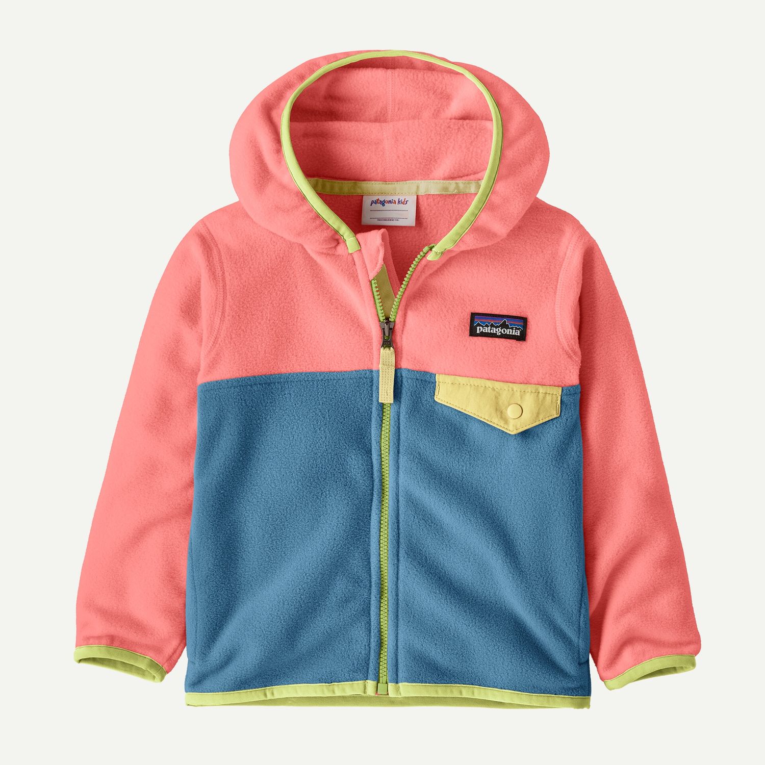 Patagonia/Baby micro D Snap-T jkt/Shore blue