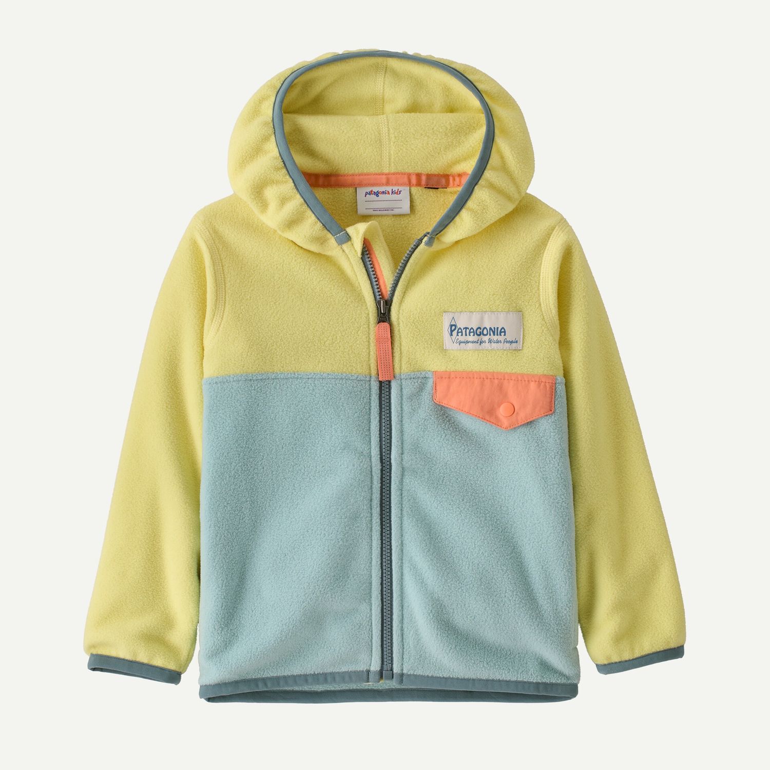 Patagonia/Baby micro d snap-T jkt/water people thin ice/3-6m