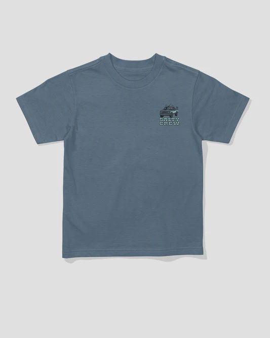 Salty Crew/Truck Stop Toddler SS Tee/Slate