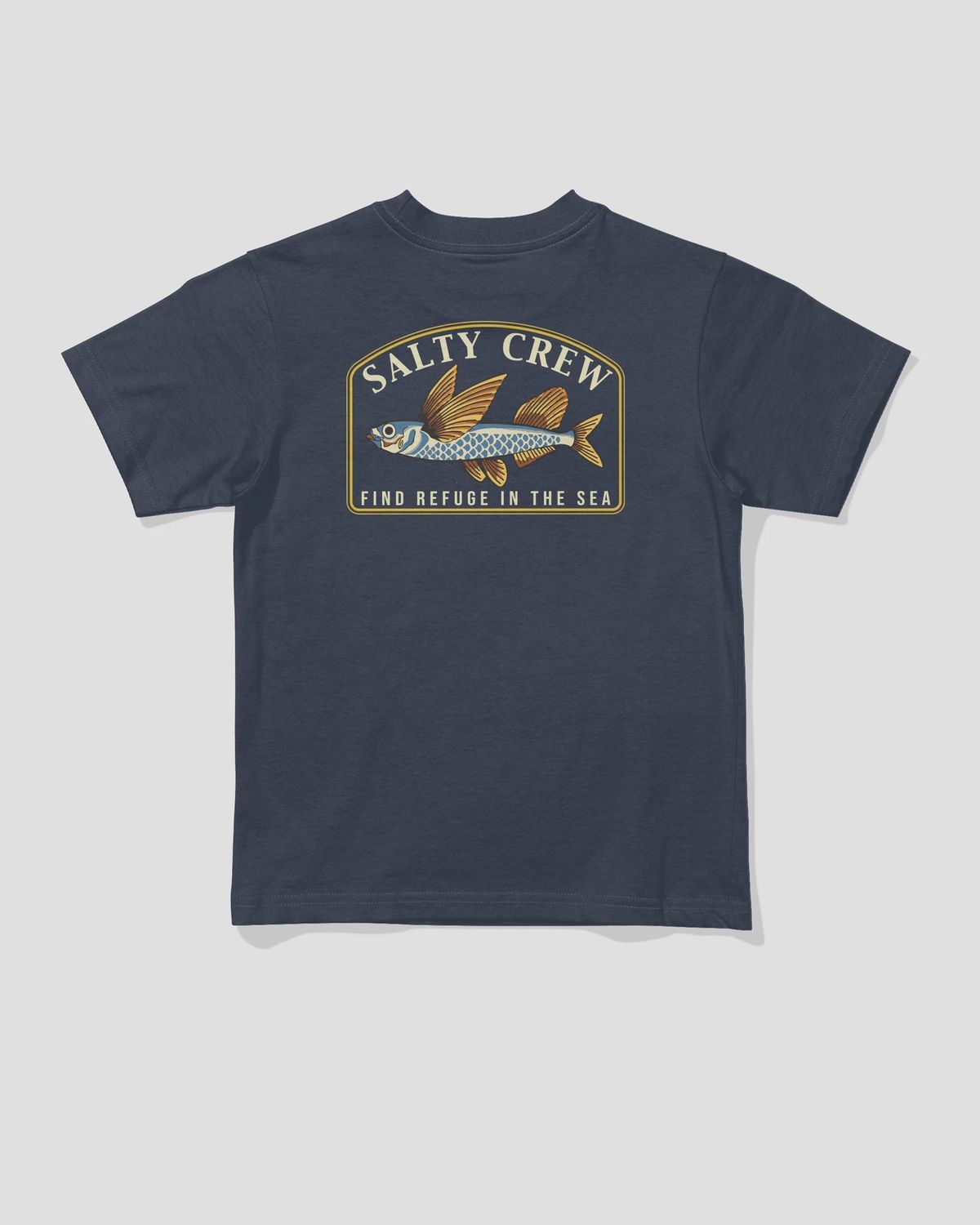 Salty Crew/Fly home toddler Ss Tee/Navy