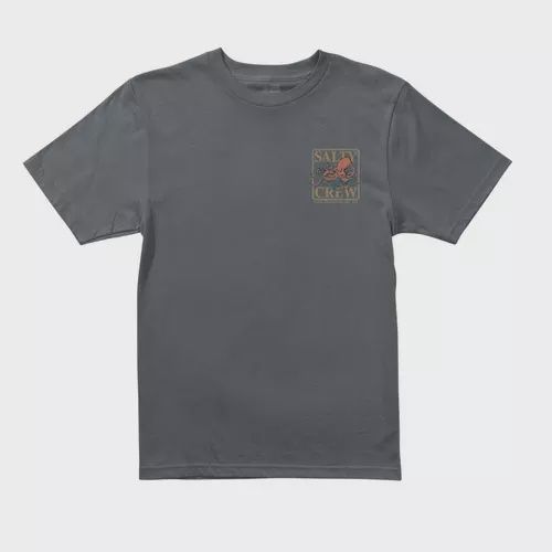Salty Crew/Ink Slinger Boys SS Tee/Charcoal