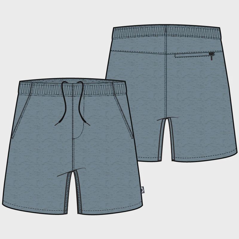 Billabong/Boys Crossfire Elastic shorts/Washed Blue Heather