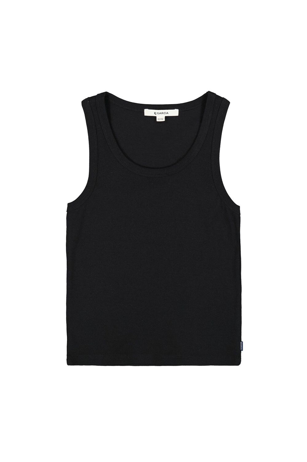 Garcia Girls Black Ribbed Tank