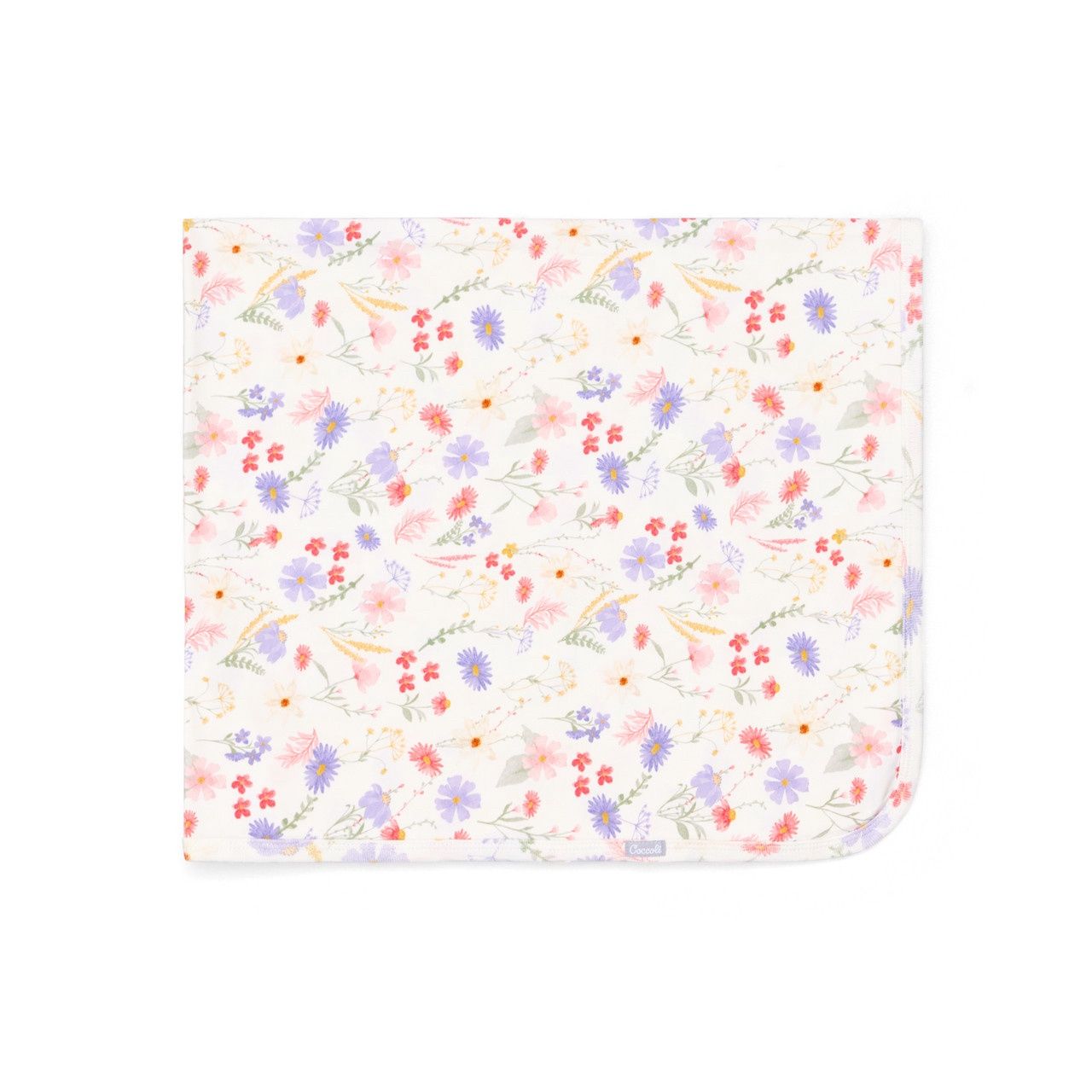 Coccoli White Floral Modal Blanket