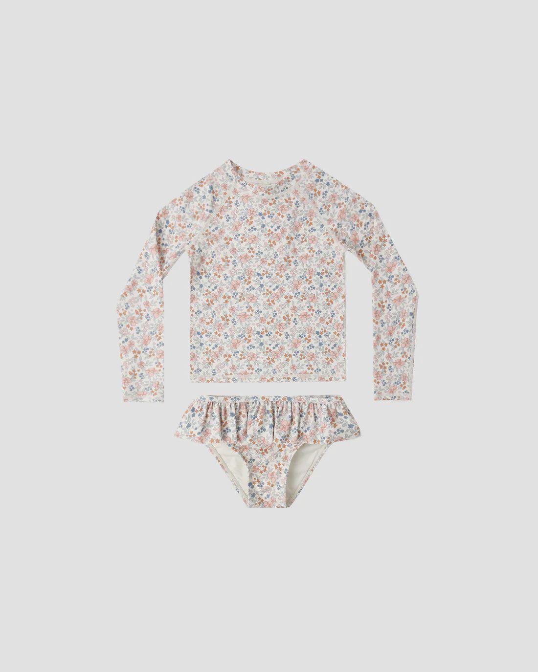Rylee+Cru Rashguard Girls Set/Flower Fields