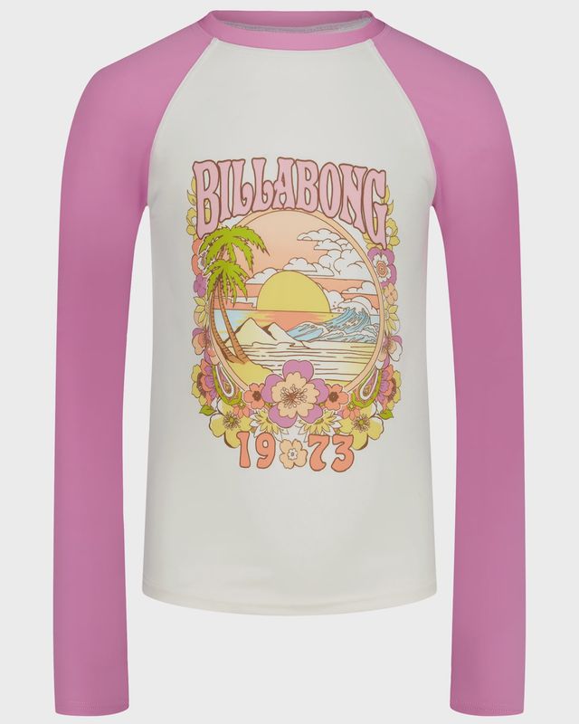 Billabong / Girls Sweet Ride LS Rashguard / Cyclamen