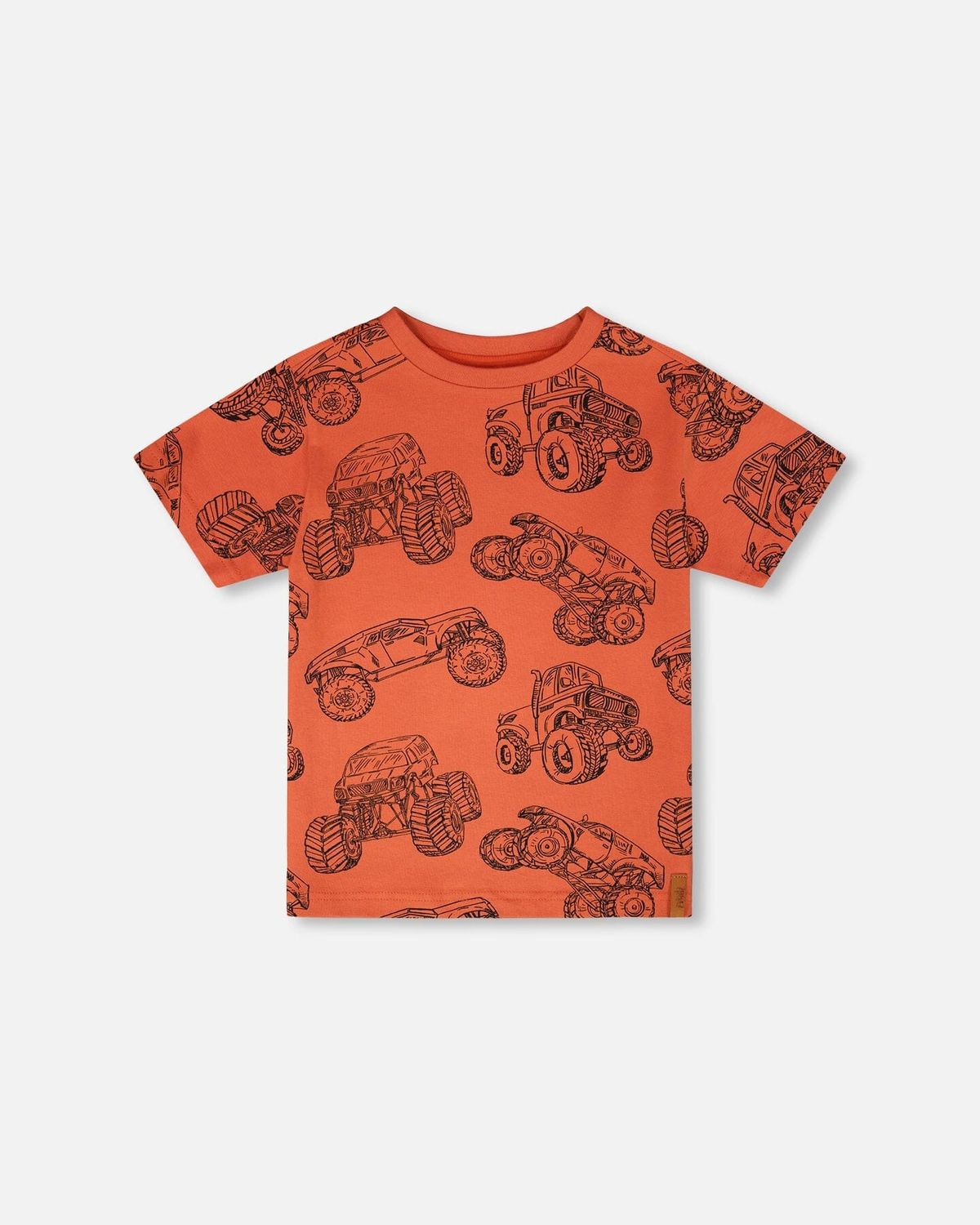 Deux Par Deux/Printed Monster Truck T-Shirt
