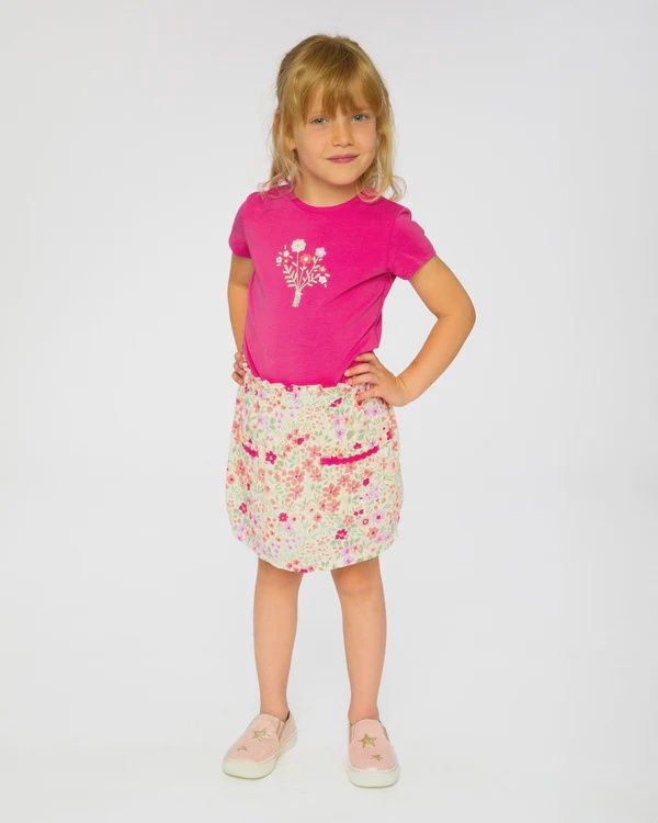 Deux Par Deux / Jersey T-Shirt / Pink Yarrow