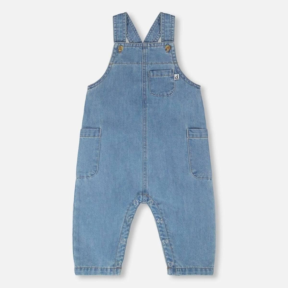 Deux Par Deux / Lt Denim Overall / Light Blue Denim