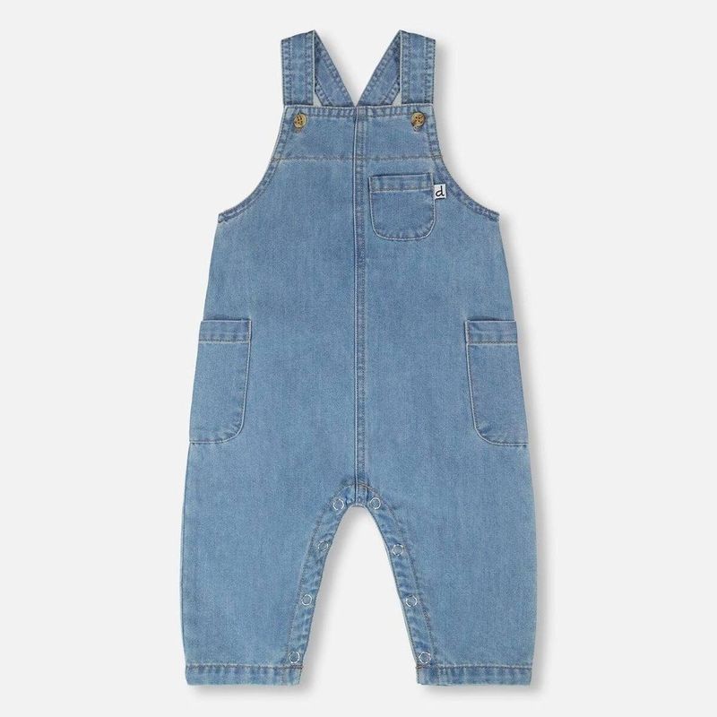 Deux Par Deux / Lt Denim Overall / Light Blue Denim