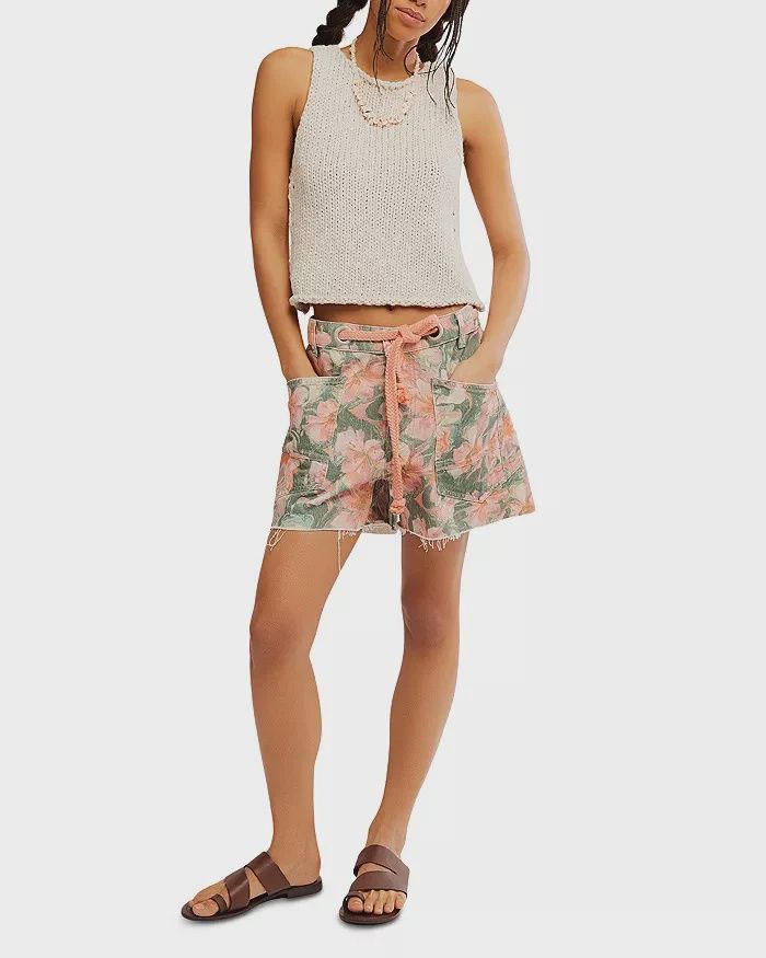 Free People/Moxie Printed Short/Watermelon