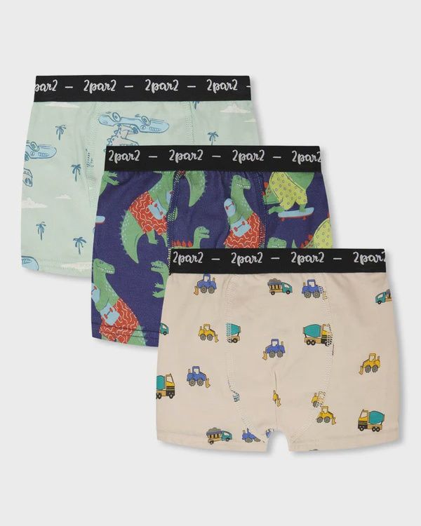 Deux Par Deux/Boxers/Printed Trucks