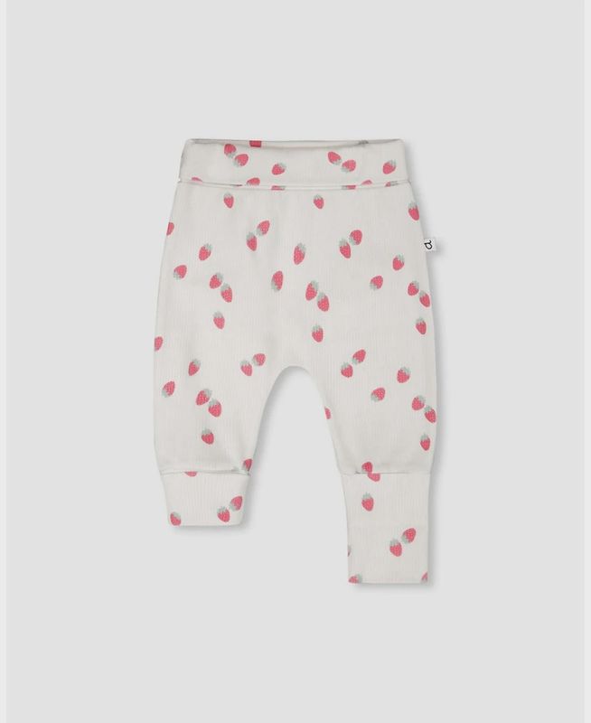 Deux Par Deux/Jersey Evolutif Pants/Printed Strrawberries