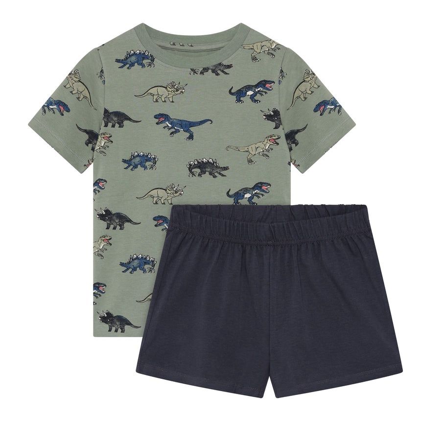 Minymo/Boys Dinosaur T-shirt+Shorts Set