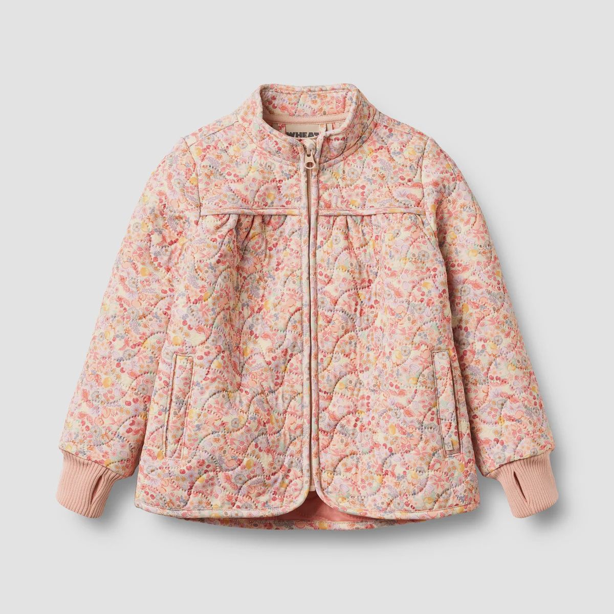 Wheat Thermo Jacket Thilde In Fruits and Flowers