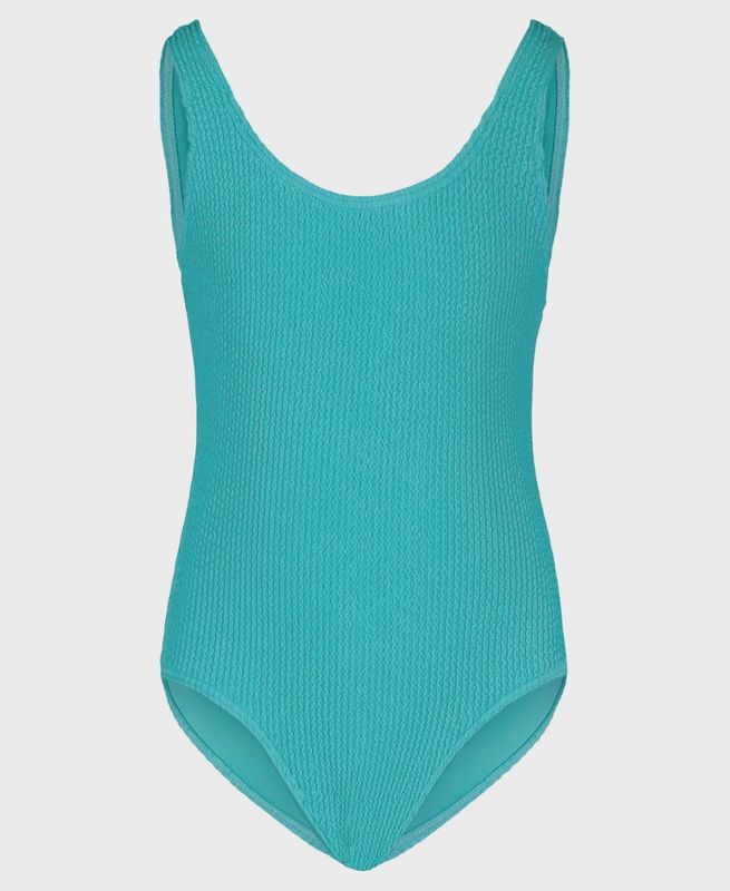 Roxy/Girls Crinkle Texture one Piece/Blue Radiance