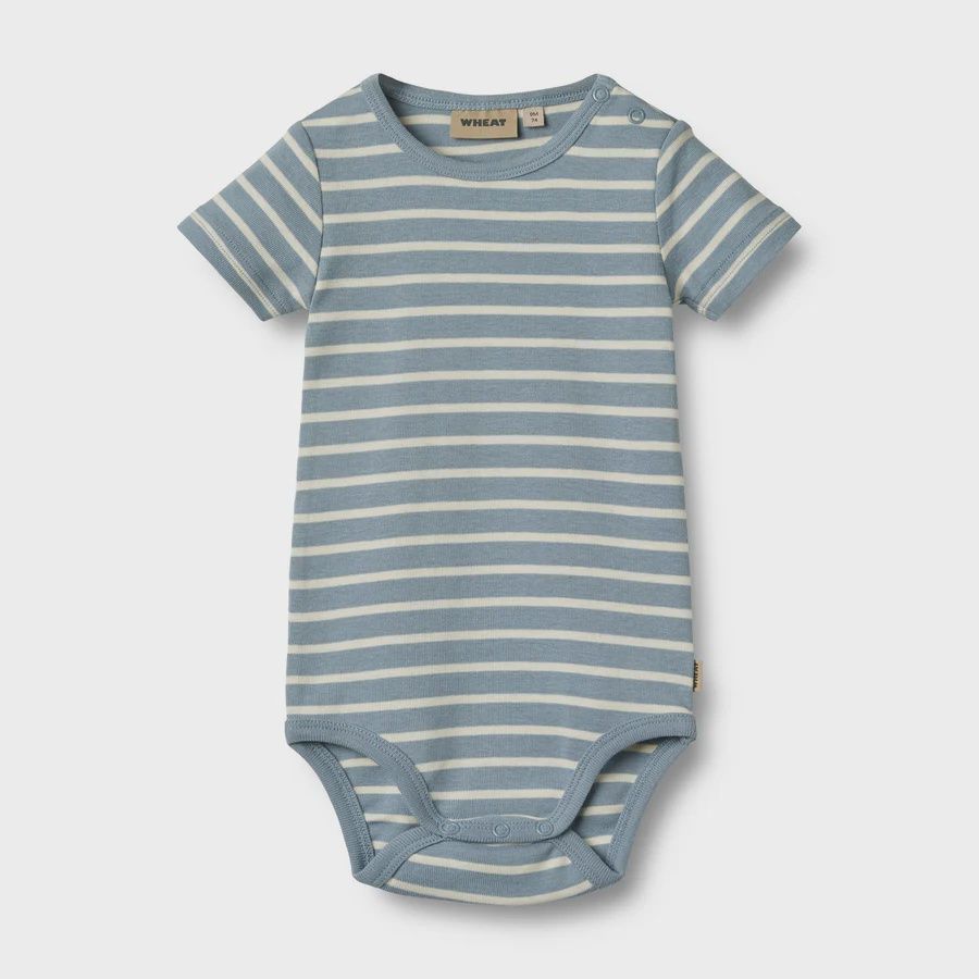 Wheat/Body S/S Edvald Blue Stripe