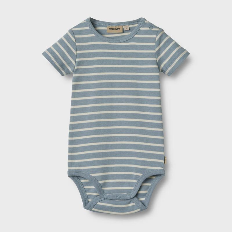 Wheat/Body S/S Edvald Blue Stripe