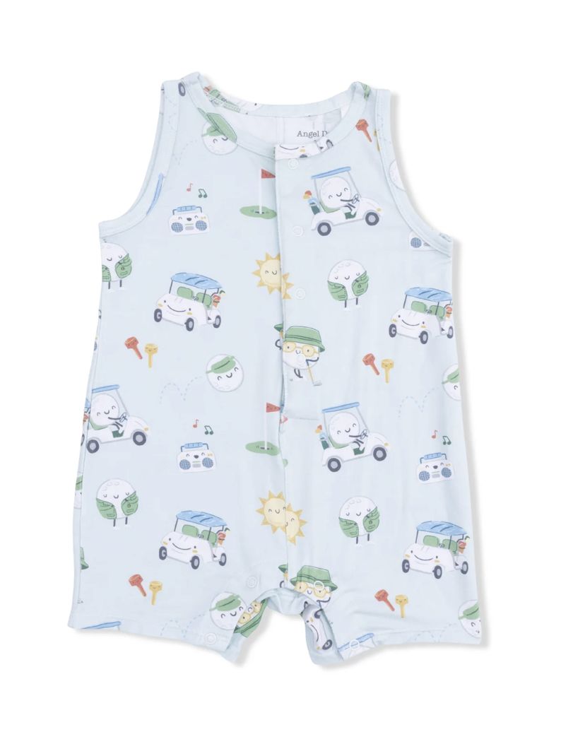 Sleeveless Shortie Romper / Golf Pros