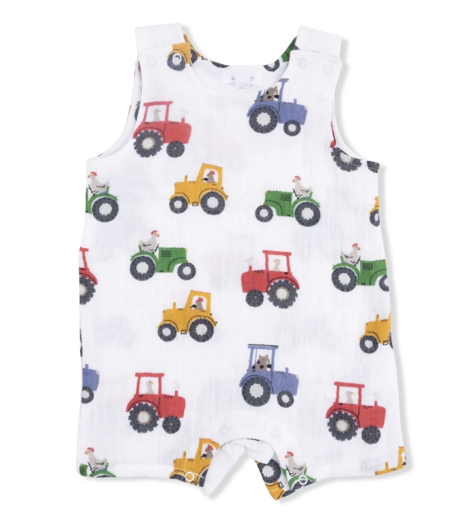 Sleeveless Jon Jon / Tractor Friends