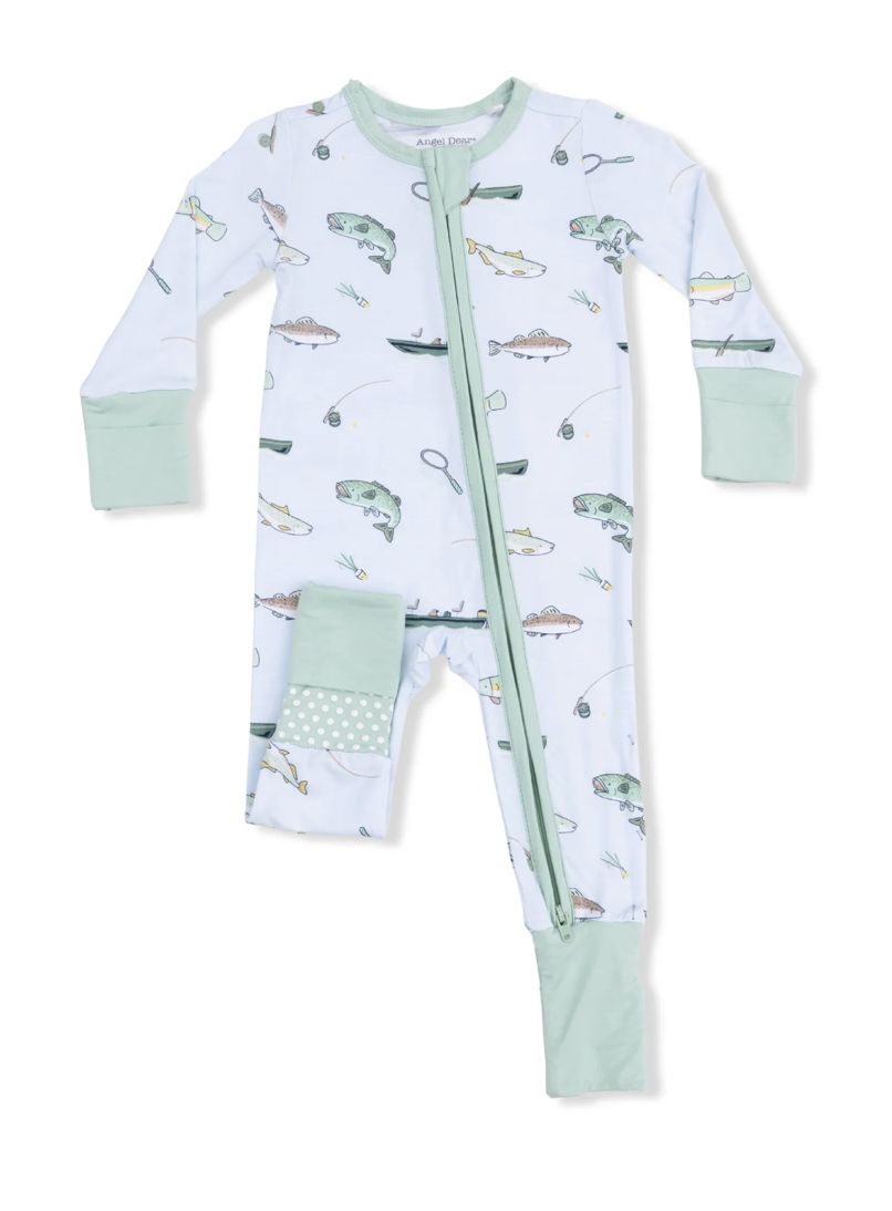 Convertible Romper / Fishing