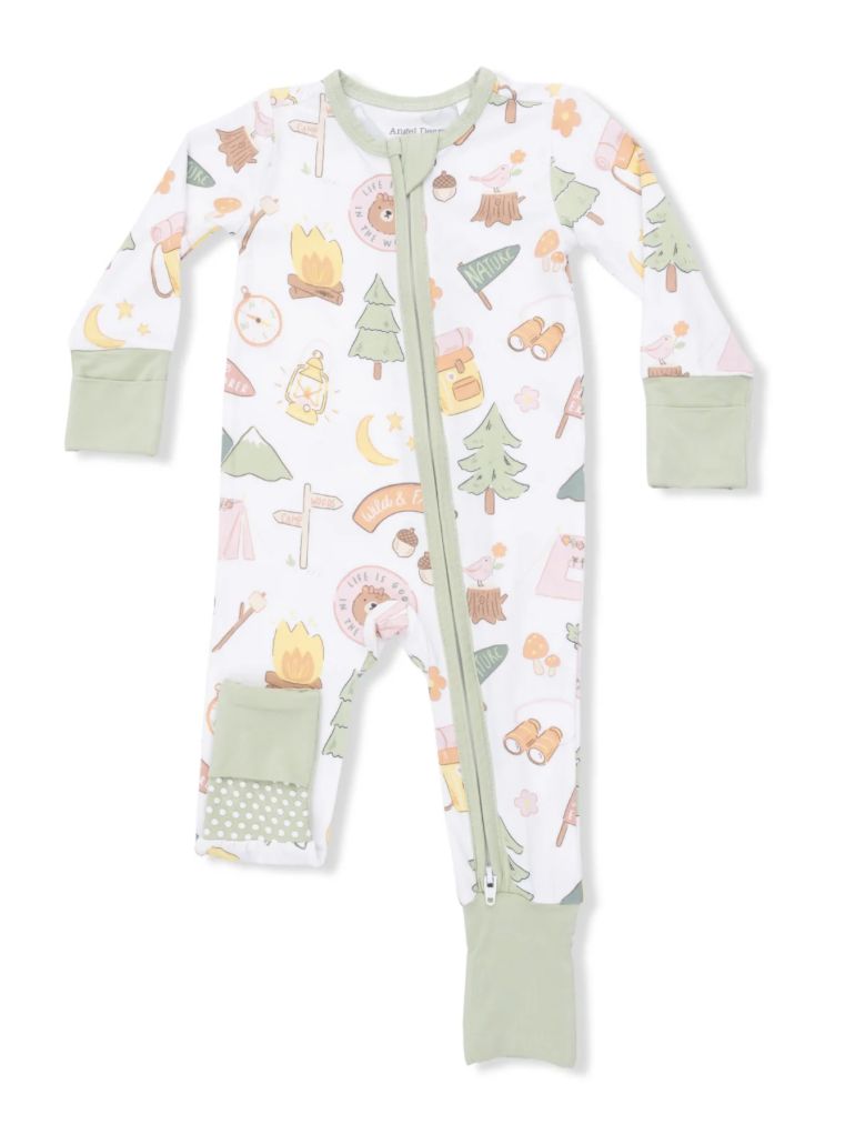 Convertible Romper / Camping Pink