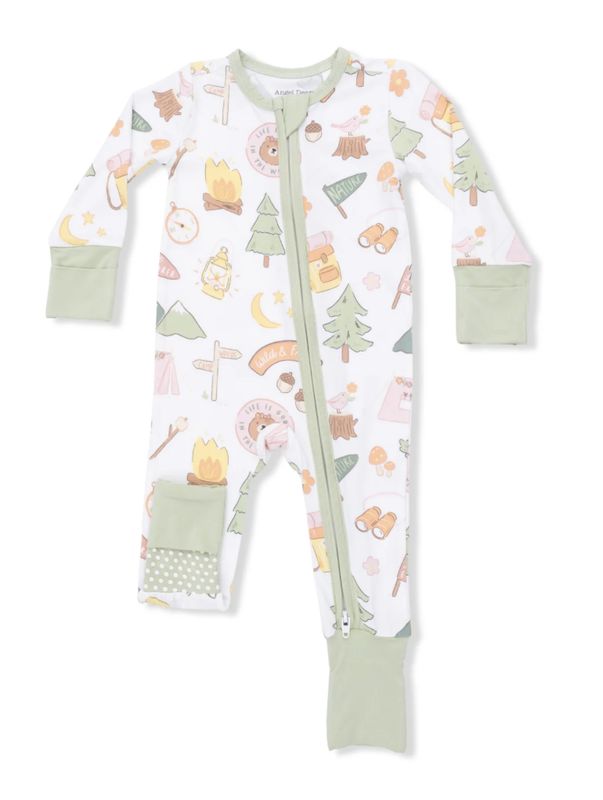 Convertible Romper / Camping Pink