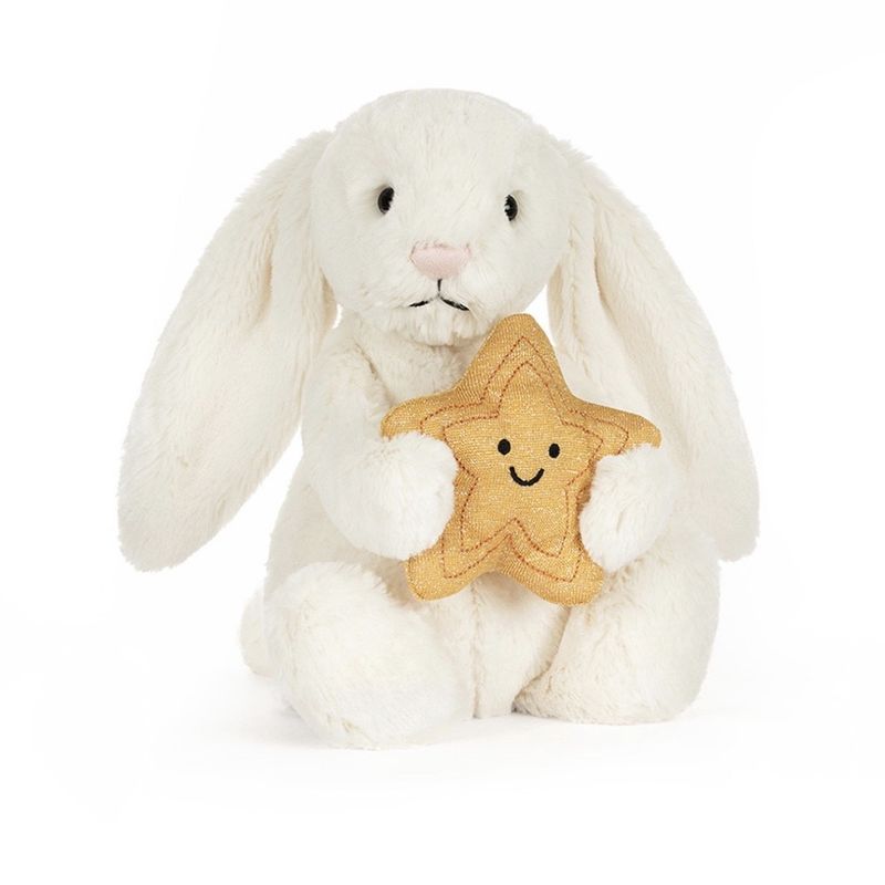 Jellycat Cream Bunny with Star