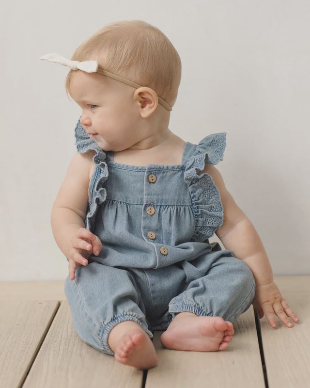 Nova Romper - Chambray