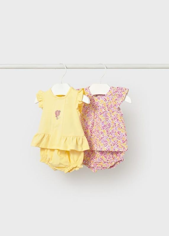 Mayoral 1639 4pc Sunny Floral Dress Set