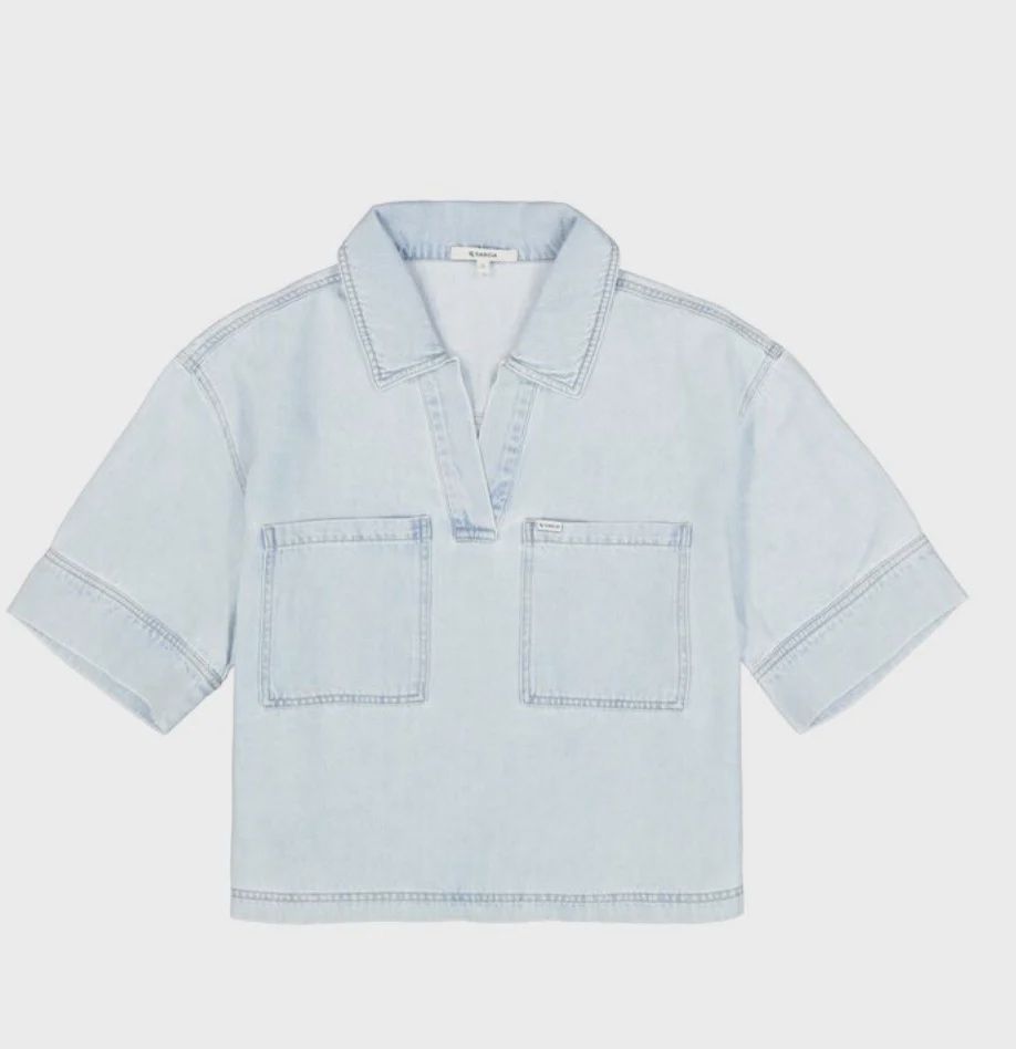 Garcia Ladies Denim Shirt/Light Wash