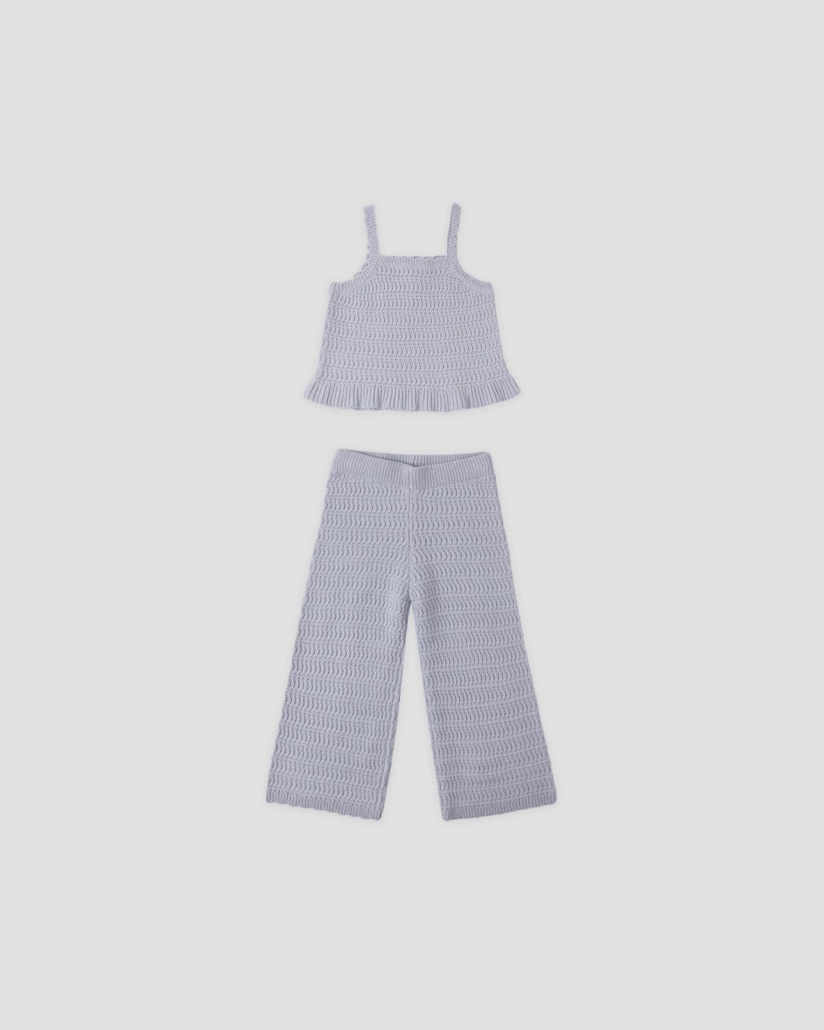 Rylee+Cru/Mari Knit Set/Periwinkle