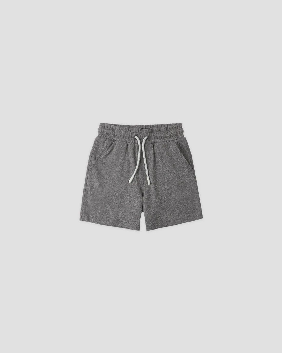 Rylee+Cru/Oceanside Tech Short/Heathered Black