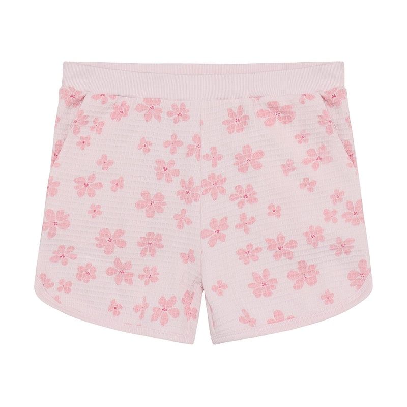 Minymo/Girls Shorts Sweat AOP/Pink Flowers
