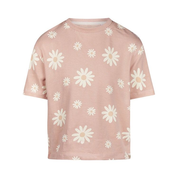 KokoNoko/Girls Flower Top/Smokey Pink