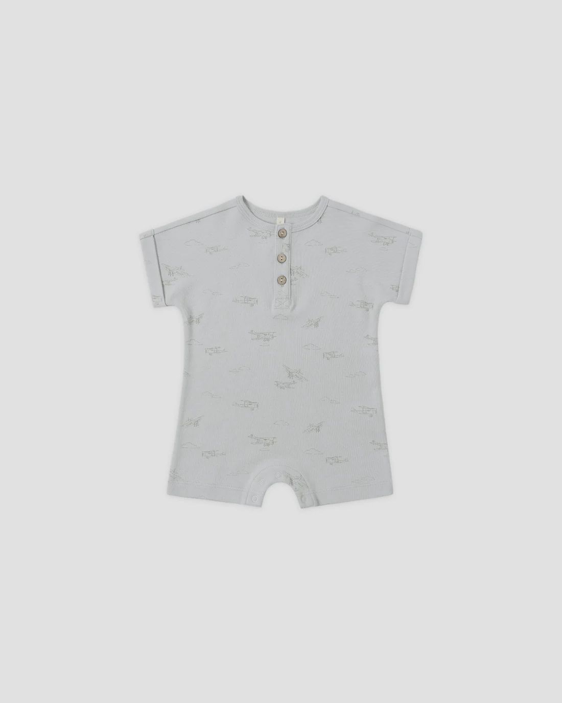 Quincy Mae/Short Sleeve One-Piece/Airplanes