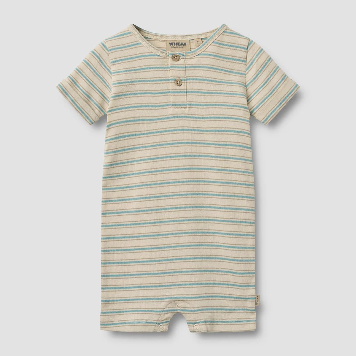 Wheat/Jumpsuit S/S  Alfred/Spring Lake Stripe