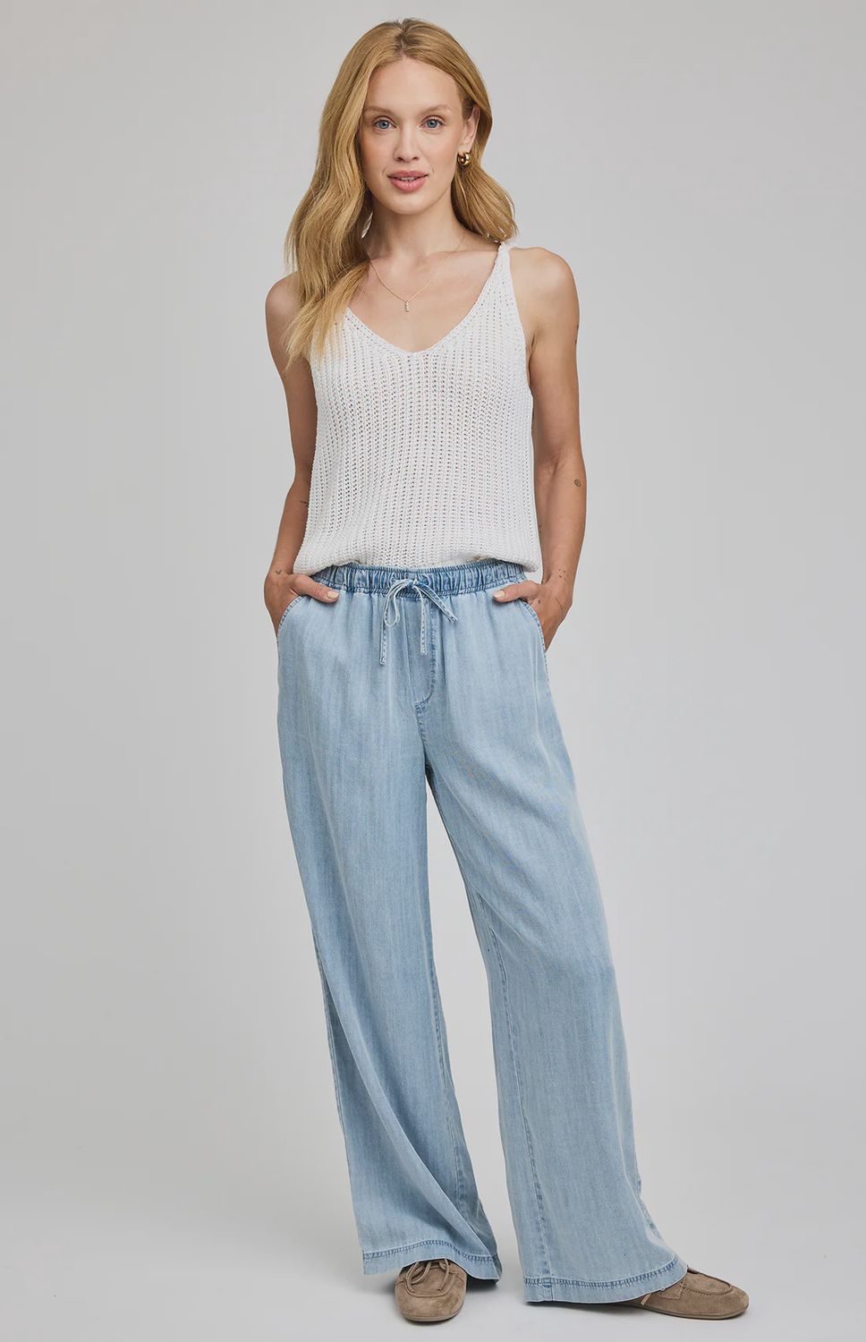 Gentle Fawn/Camille Pants/Light Blue