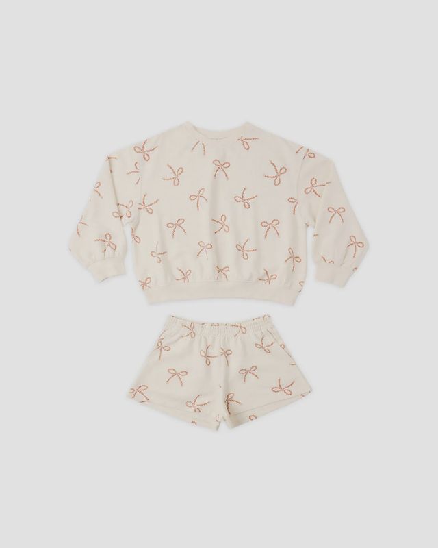Rylee+Cru/Summer Terry Set/Sailor Bows