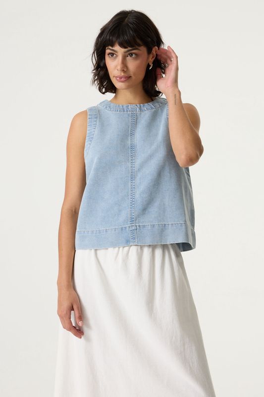 Garcia Ladies Denim Shirt