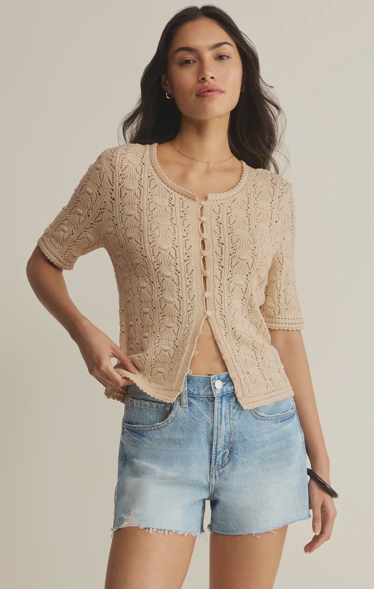 Z Supply/Adria Sweater Top/Island Coconut