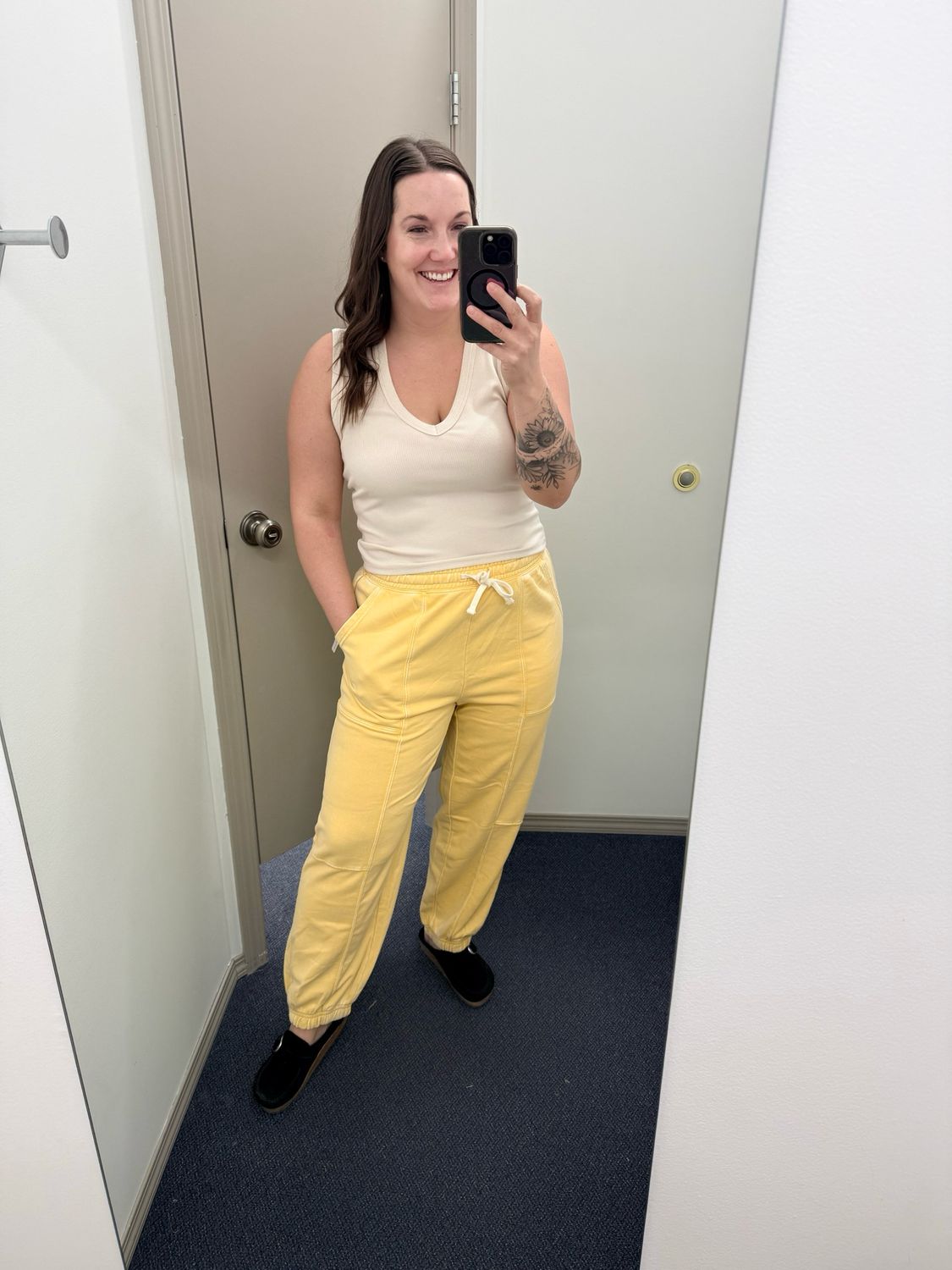 RD Style/Jan French Terry Pull On Jogger/Corn