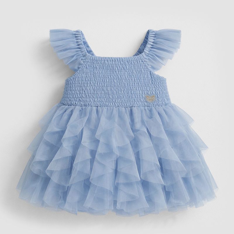 Souris mini/Baby Beautiful in Blue Tulle Dress