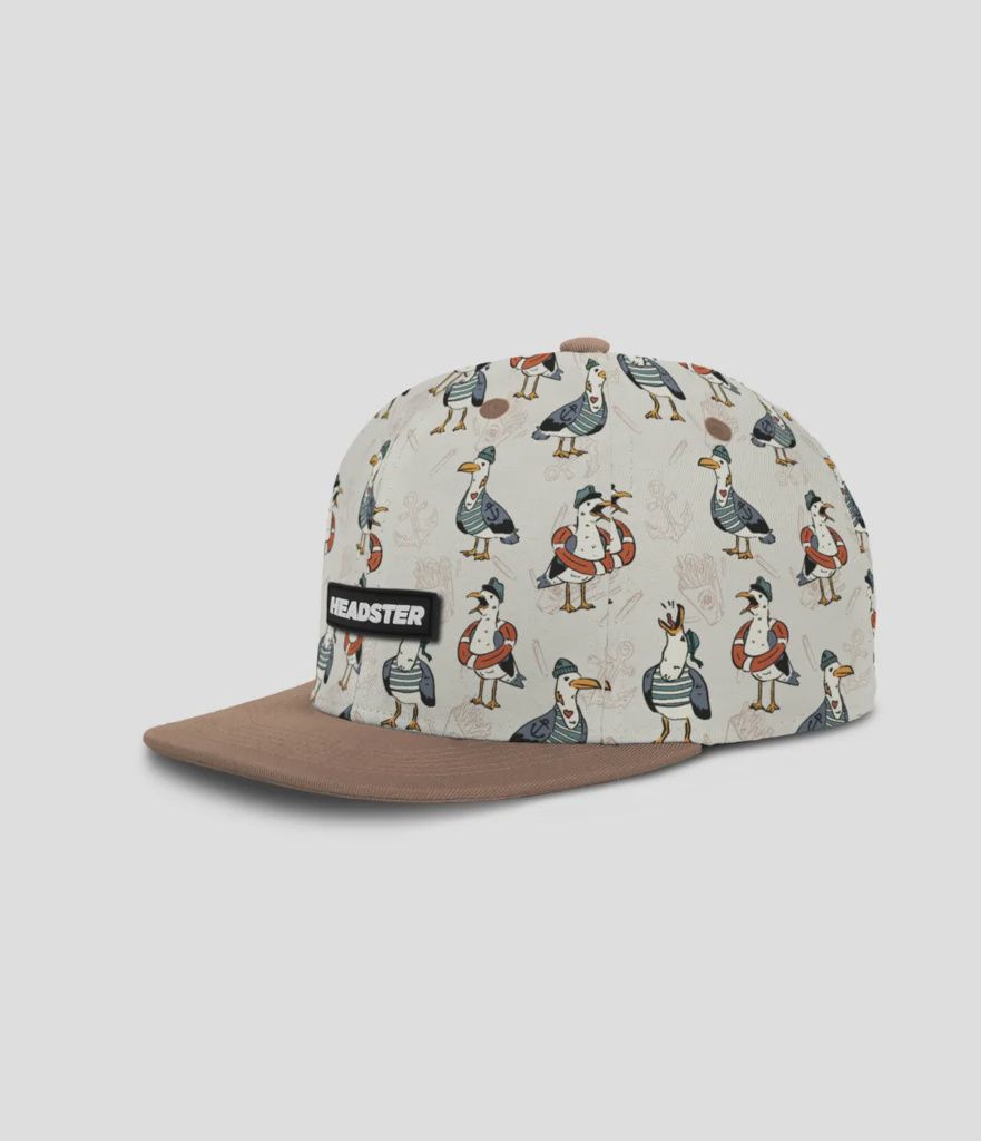 Headster/Captain Seagull SnapBack/White Sand