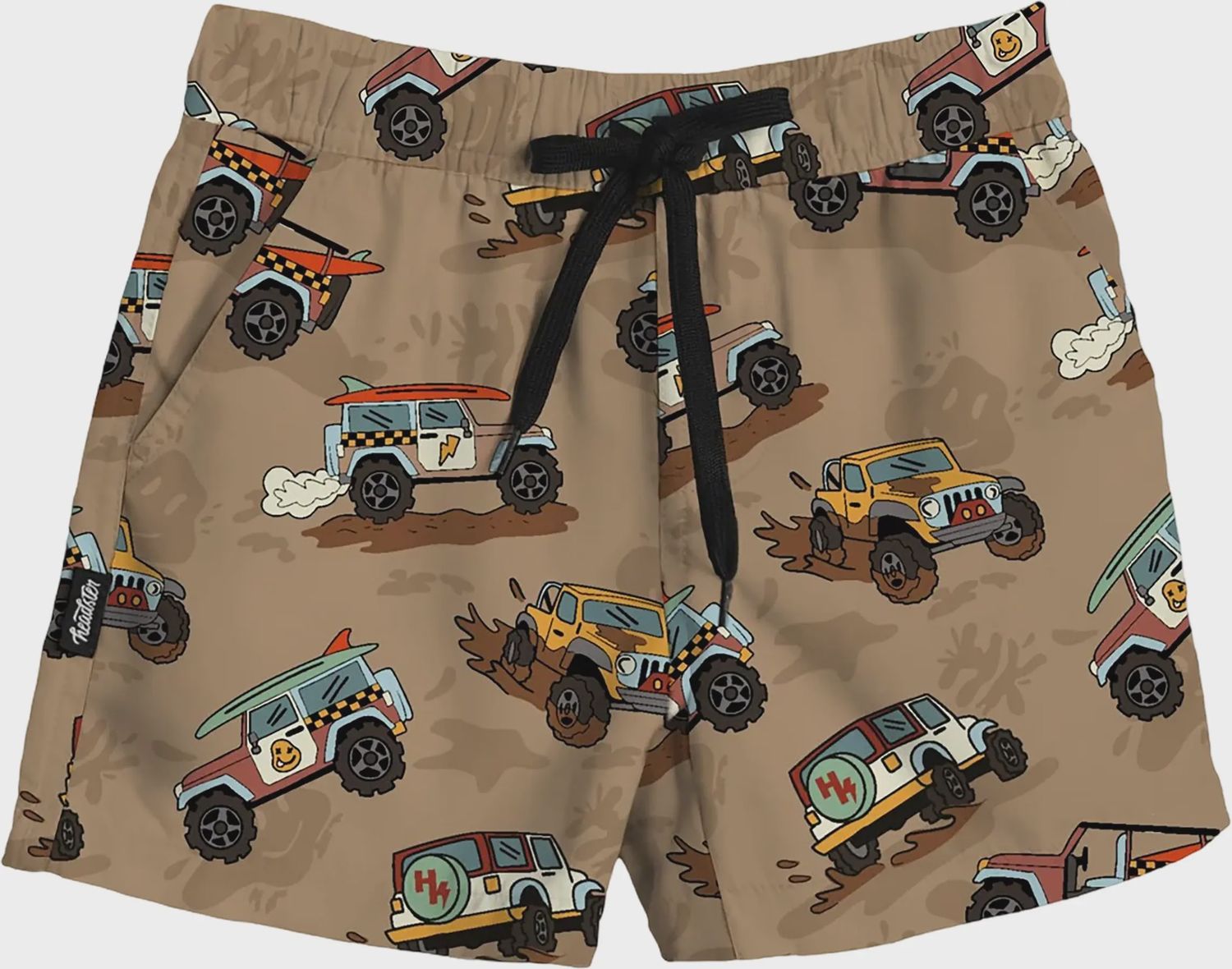 Headster/All Terrain Fun 4-Way Stretch Boardshort/Beige Sand