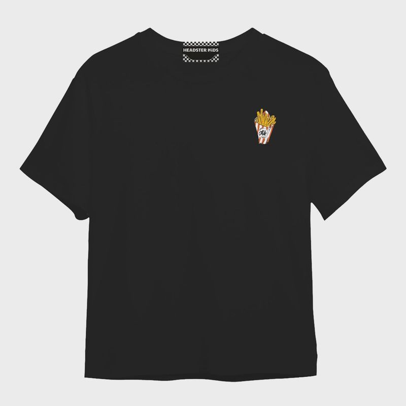 Headster/Fish &amp; Chips T-Shirt/Black