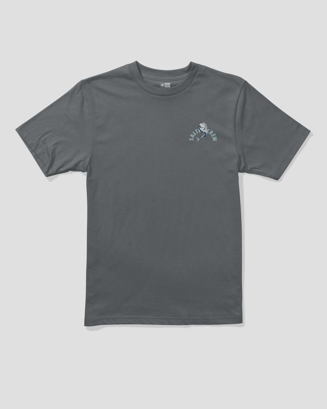 Salty Crew/Leaping Boys SS Tee/Charcoal