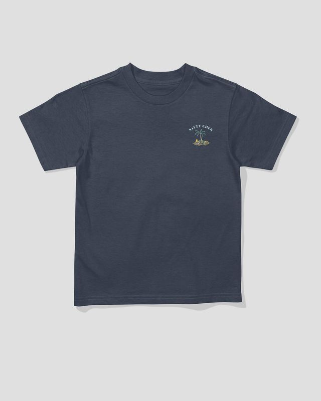 Salty Crew/Deserted Toddler SS Tee/Navy