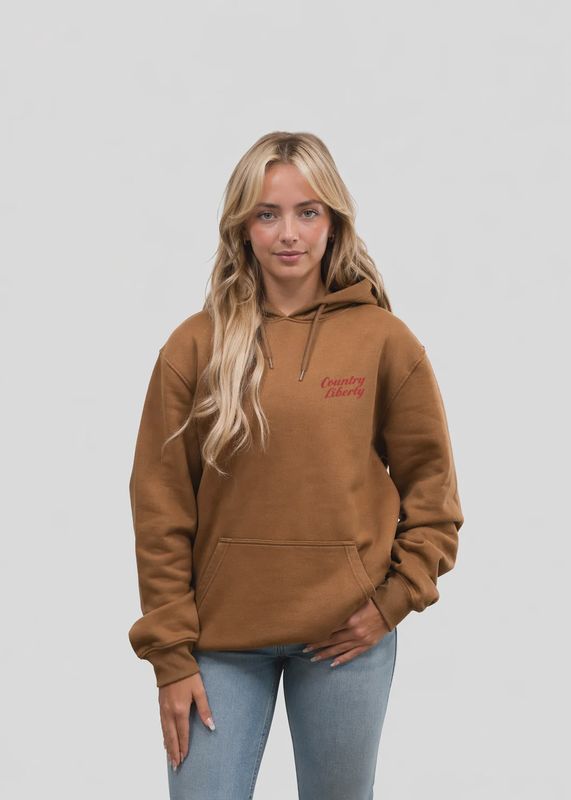 Country Liberty/Brown Outlaw Hoodie