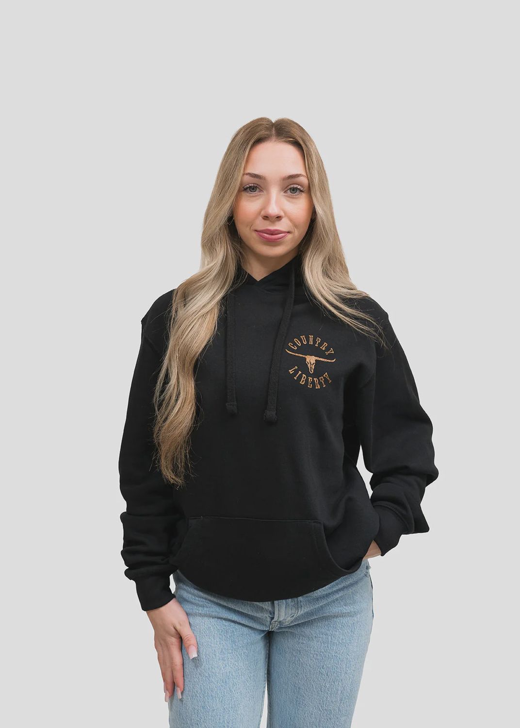 Country Liberty/Black Rebel Hoodie